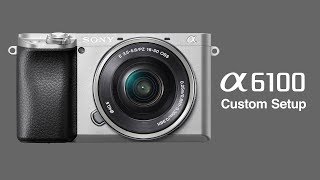 Sony A6100 Custom Camera Setup screenshot 5