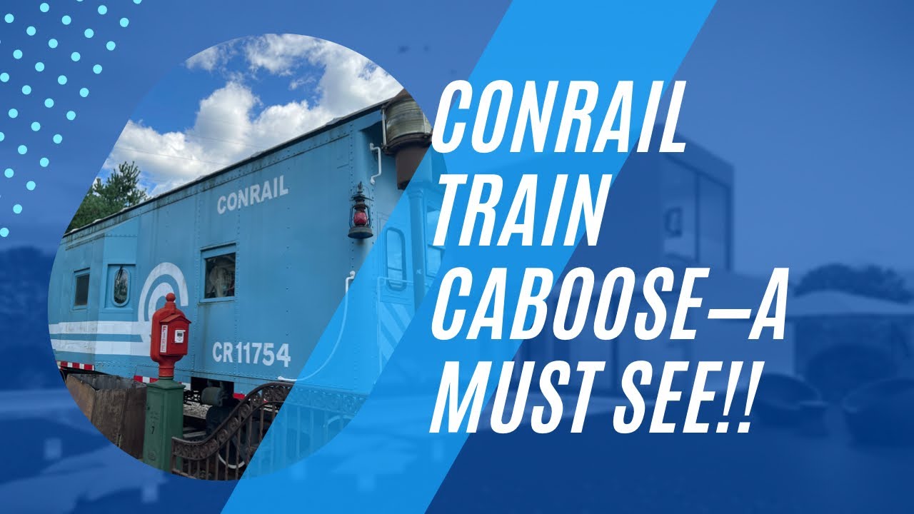 Awesome Conrail Caboose Hubbard Ohio A Unique Piece of Railroad History YouTube
