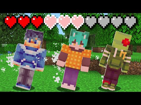 Minecraft With One SHARED Health Bar