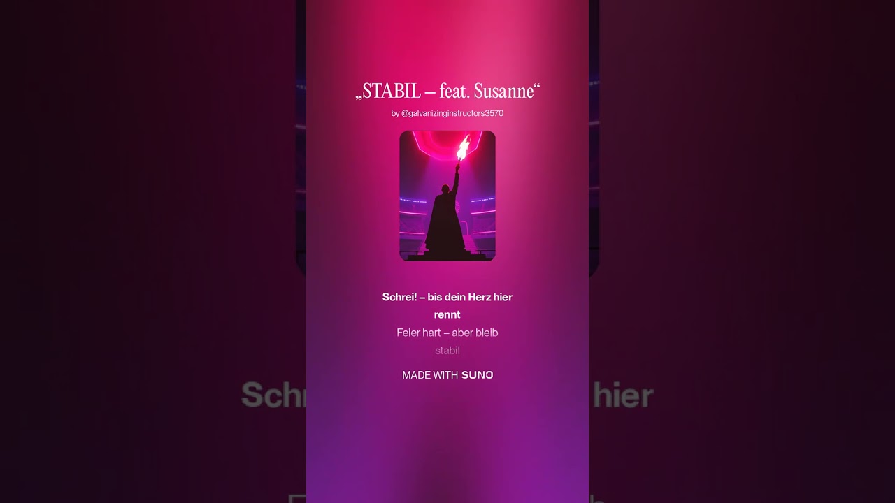 „STABIL – feat  Susanne“