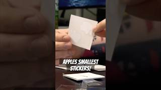 The Tiniest Apple Stickers Ever!  #apple #ipod #tech #retrotech #music #applemusic