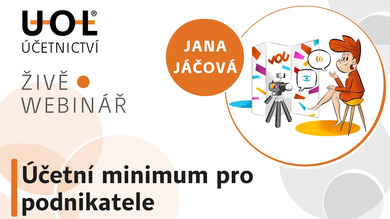 Účetní minimum pro podnikatele | UOL Webinář 🔴