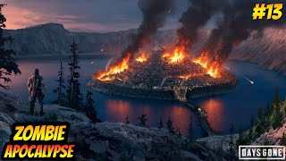 Destroying The MILITIA CAMP In This Apocalyptic City - Days Gone #13 screenshot 4