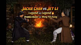 Jackie Chan Vs Jet Li Legends Drunken Master Vs Wong Fei-Hung Wu Shushaolin Vs Wutang Legends