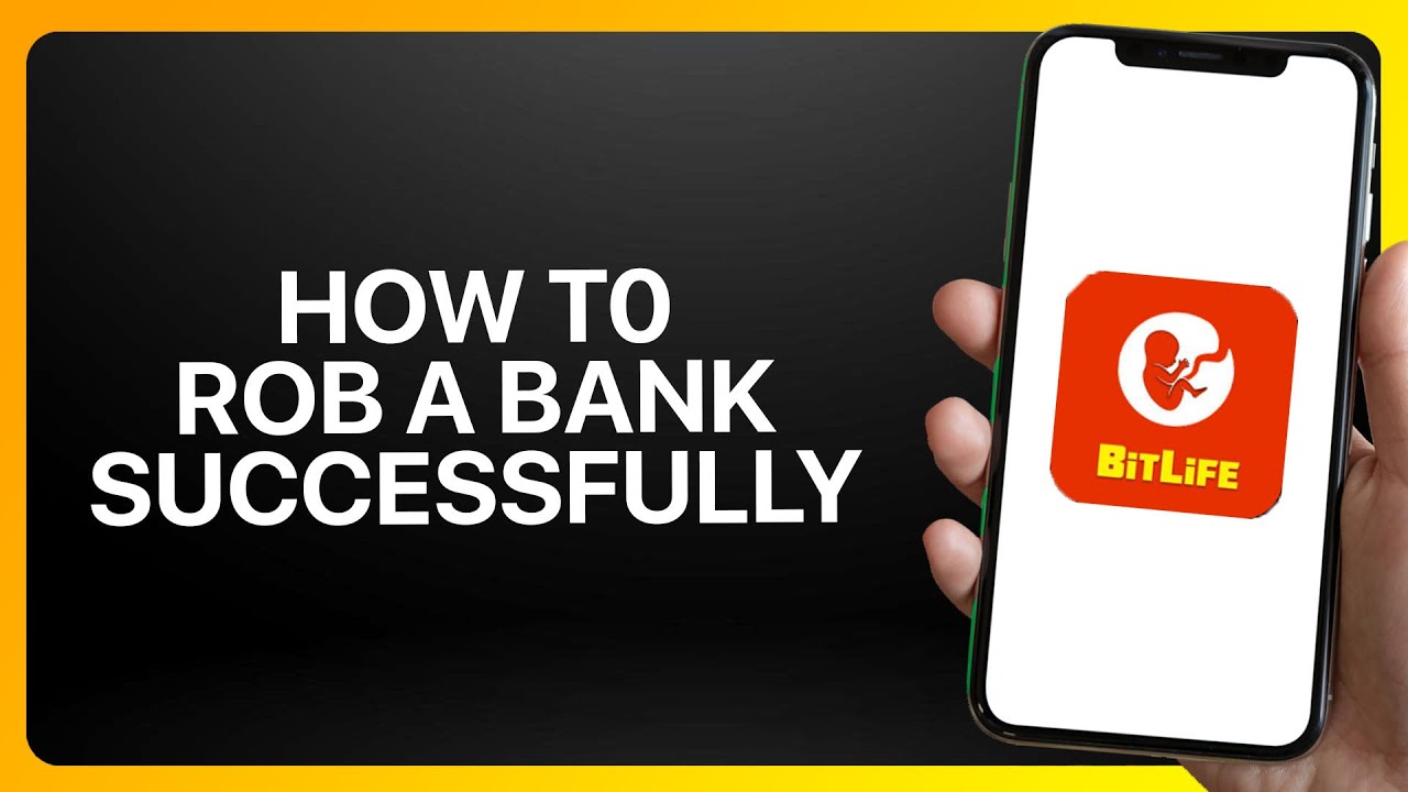 How To Rob a Bank Successfully in BitLife Tutorial