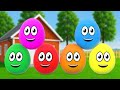 Learning Colors and Numbers with Colorful Eggs on the Farm