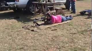 Ladygun 50cal Shooting