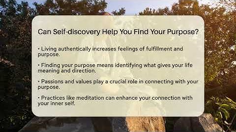 Can Self-discovery Help You Find Your Purpose? - Spiritual Universe Unlocked