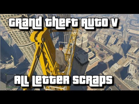 GTA V - All Letter Scraps - 100% Collectibles Guide - A Mystery, Solved Achievement/Trophy