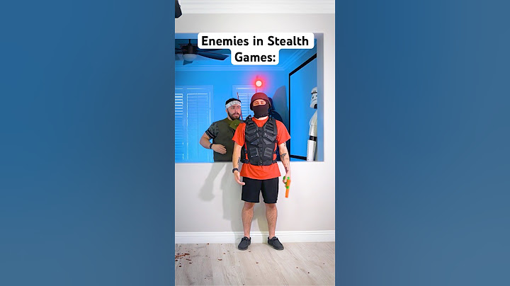 Enemies in Stealth Games be like…
