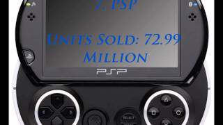 Top 10 Best Selling Video Game Consoles (2011)