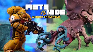 @Bricky Assimilates the Titans - Tyranids vs Imperial Fists - A Short Warhammer 40k  Battle Report