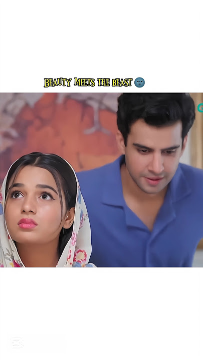 Beauty and the beast 🌚 || #youtubeshorts #feedshorts #shorts #iqtidar #anmolbaloch #aliraza #greentv