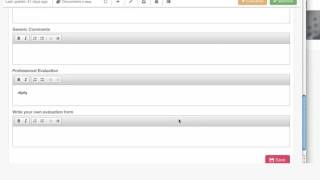 Arca24 | Candidate's evaluation form