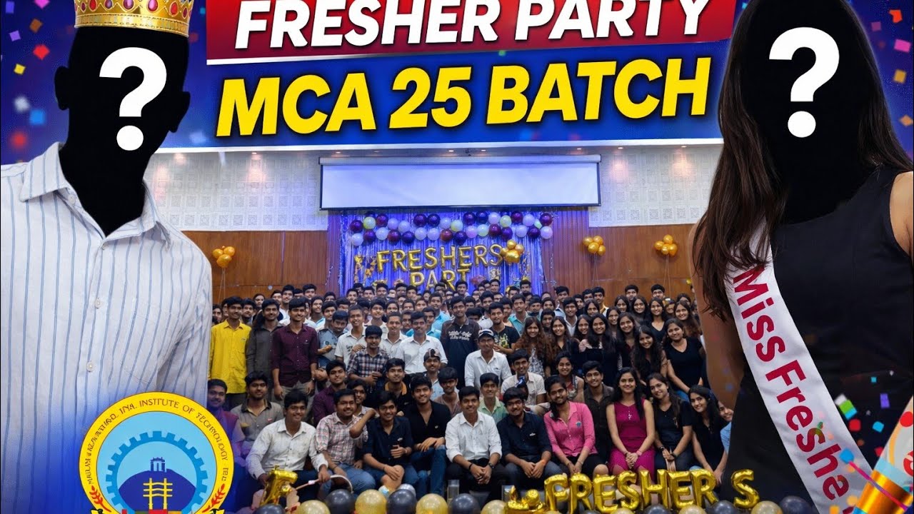 Fresher Party 2025 🎉 | MCA 25 Batch | MANIT Bhopal 