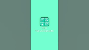 TUC - The Unit Converter for iPhone