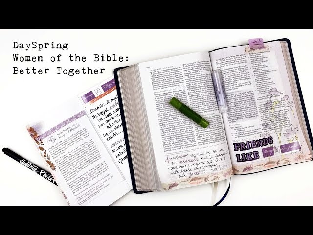 Women of the Bible Better Together Bible Journaling Kit