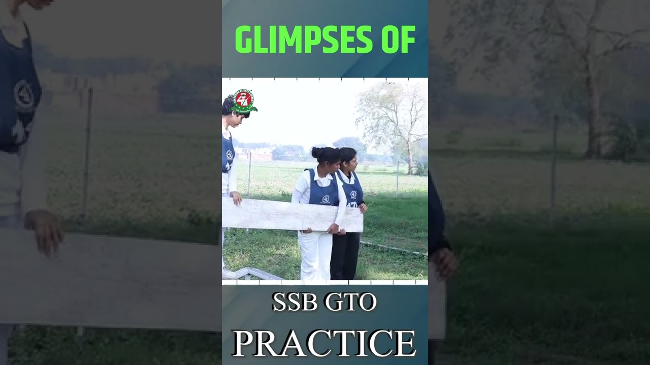 SSB GTO Training Session at Centurion Defence Academy | 