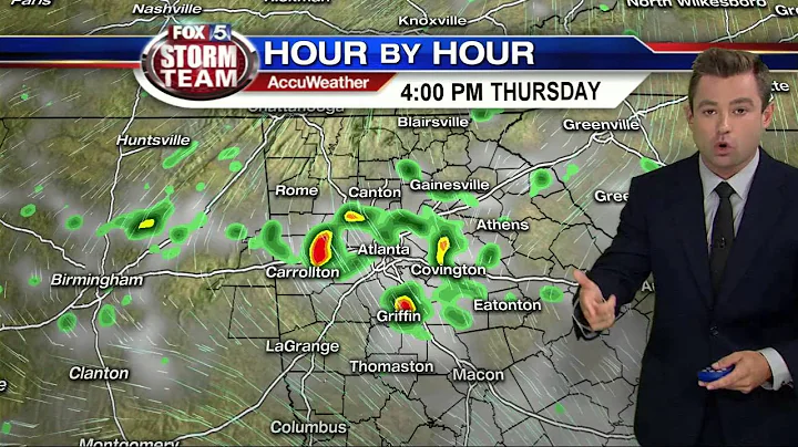 Behind the scenes at the FOX 5 Storm Center