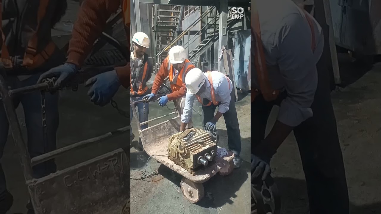 UT Pump head and gear-box replacement work