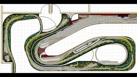 HO-scale model railroad for a 68-foot basement.