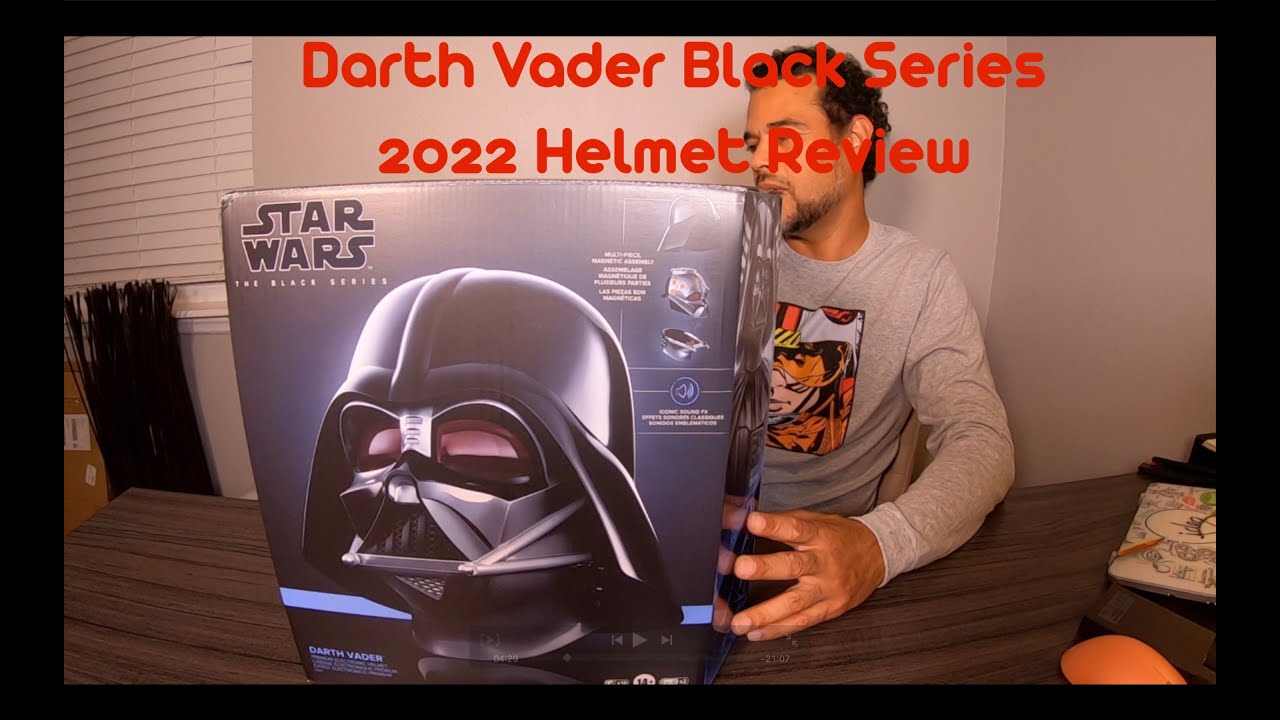Darth Vader Black Series Helmet 2022 Unboxing + Review + Comparison