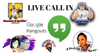 Creators Hang Out with LIVE Call In - #hangoutsonair
