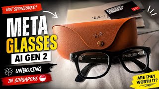 Unboxing: Ray-Ban Meta AI glasses Gen 2 (Singapore) #NotSponsored