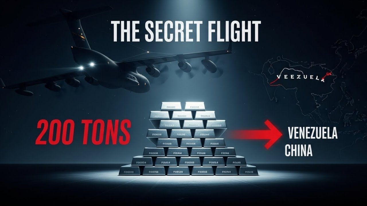 THE SECRET FLIGHT: Maduro Just Moved 200 Tons to China(US Panic)