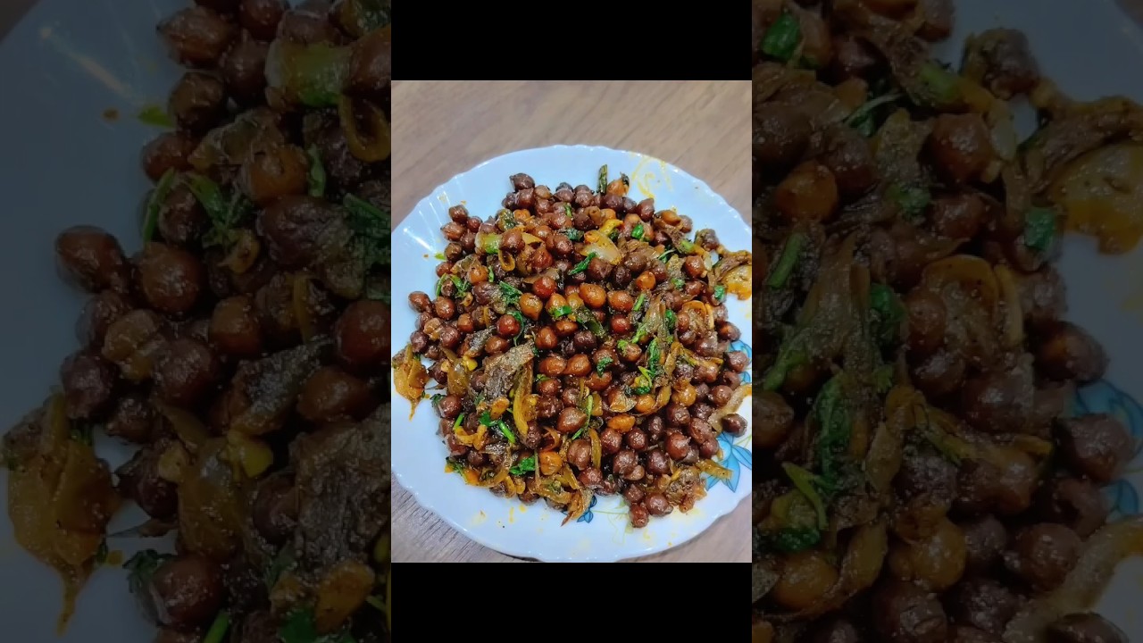 Bihari Style Ghugni recipe 🤤👌|Chana Masala 😍#shorts #streetstyle #shortsvideo