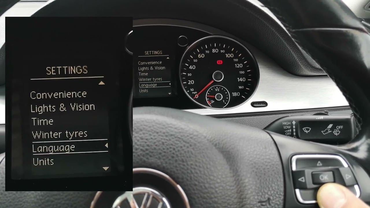 Passat CC 2009 Service Light Reset [EASY]