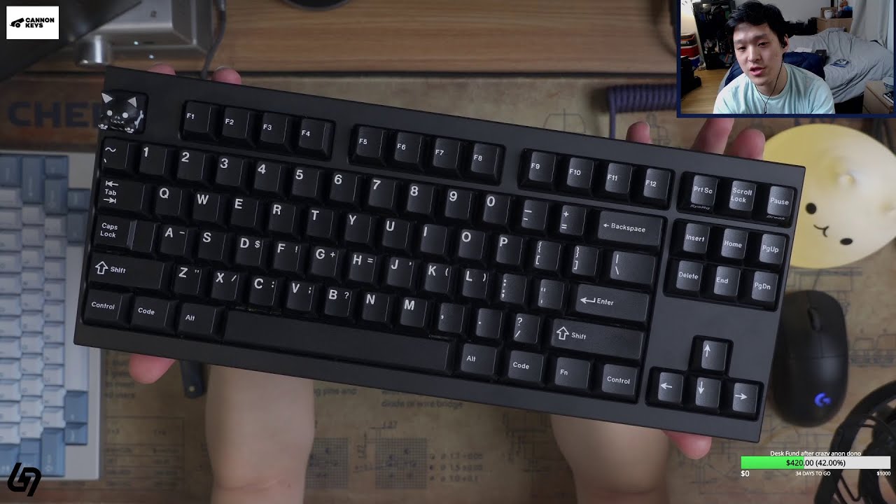 Geonworks F1-8X + hiney tkl one back2back Build Stream - YouTube