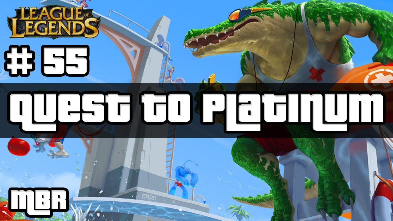 Pool Party Renekton Vs Jarvan IV - Top Lane - Ranked #55 - League Of