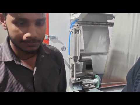 Induction Sealing Wads Wax Coating Lamination Machine demonstration video