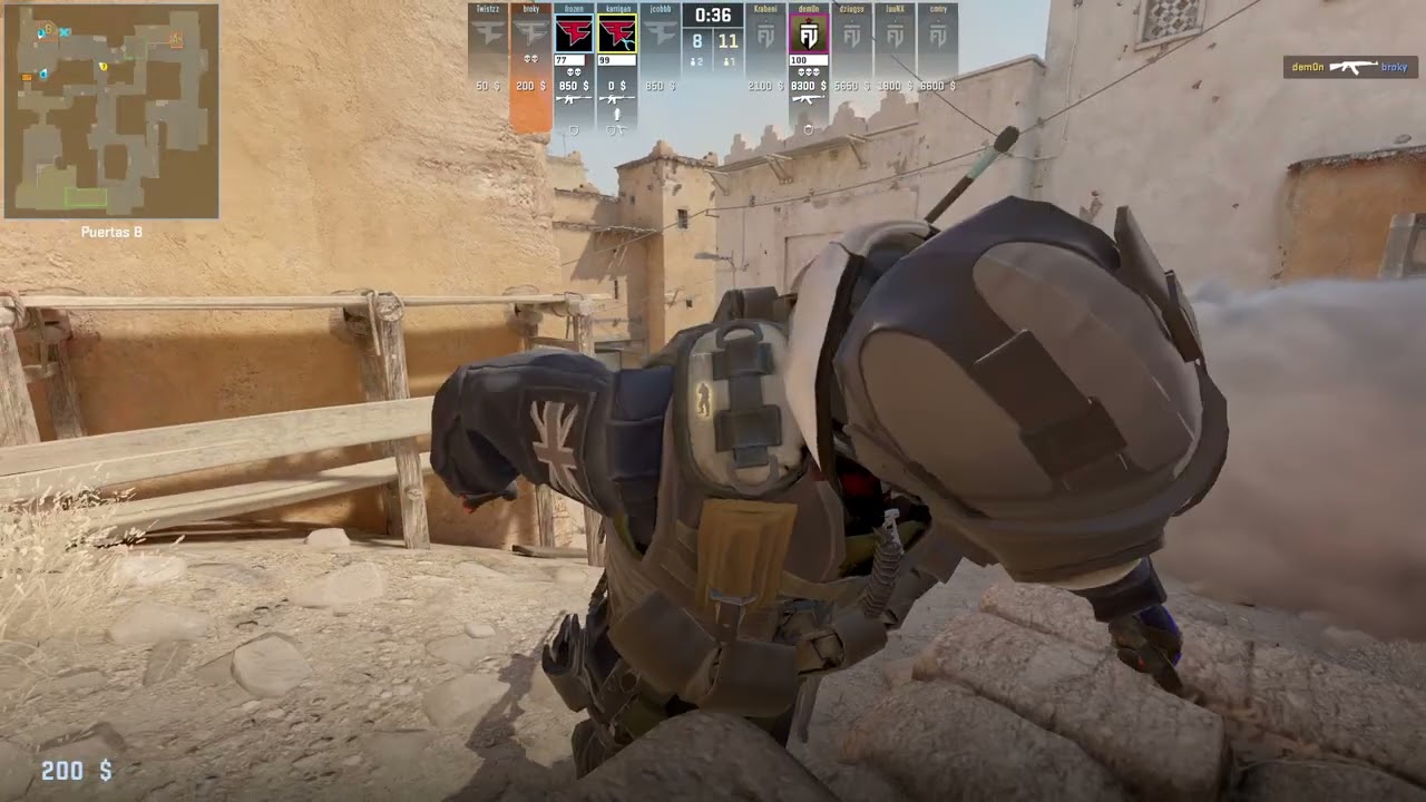 broky | 10-6 | CT Awper on Dust2 (1,34) vs FUT @ CS Asia Championships 2025