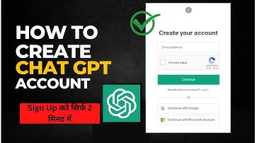 ChatGPT Free Account Sign Up (2023) | Open AI ChatGPT Sign Up | chatGPT Free to use (Step By Step)