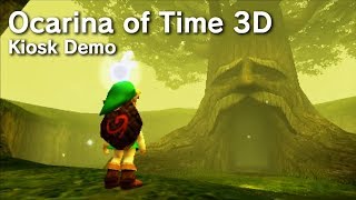 Ocarina of Time 3D Kiosk Demo (Not for Retail Cartridge)
