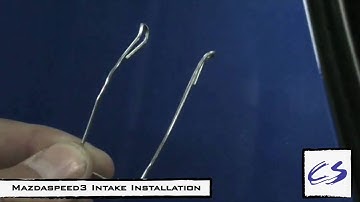 CorkSport Power Series Intake Installation: Factory Breather Tube Removal