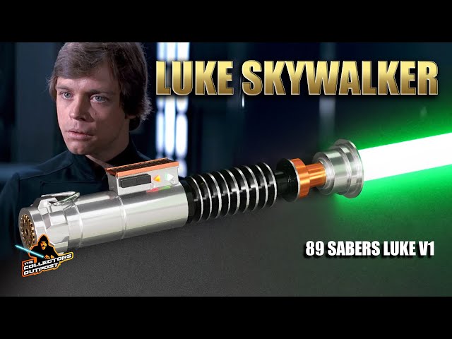 Luke Skywalker Lightsaber 89Sabers Unboxing from CCSabers - YouTube