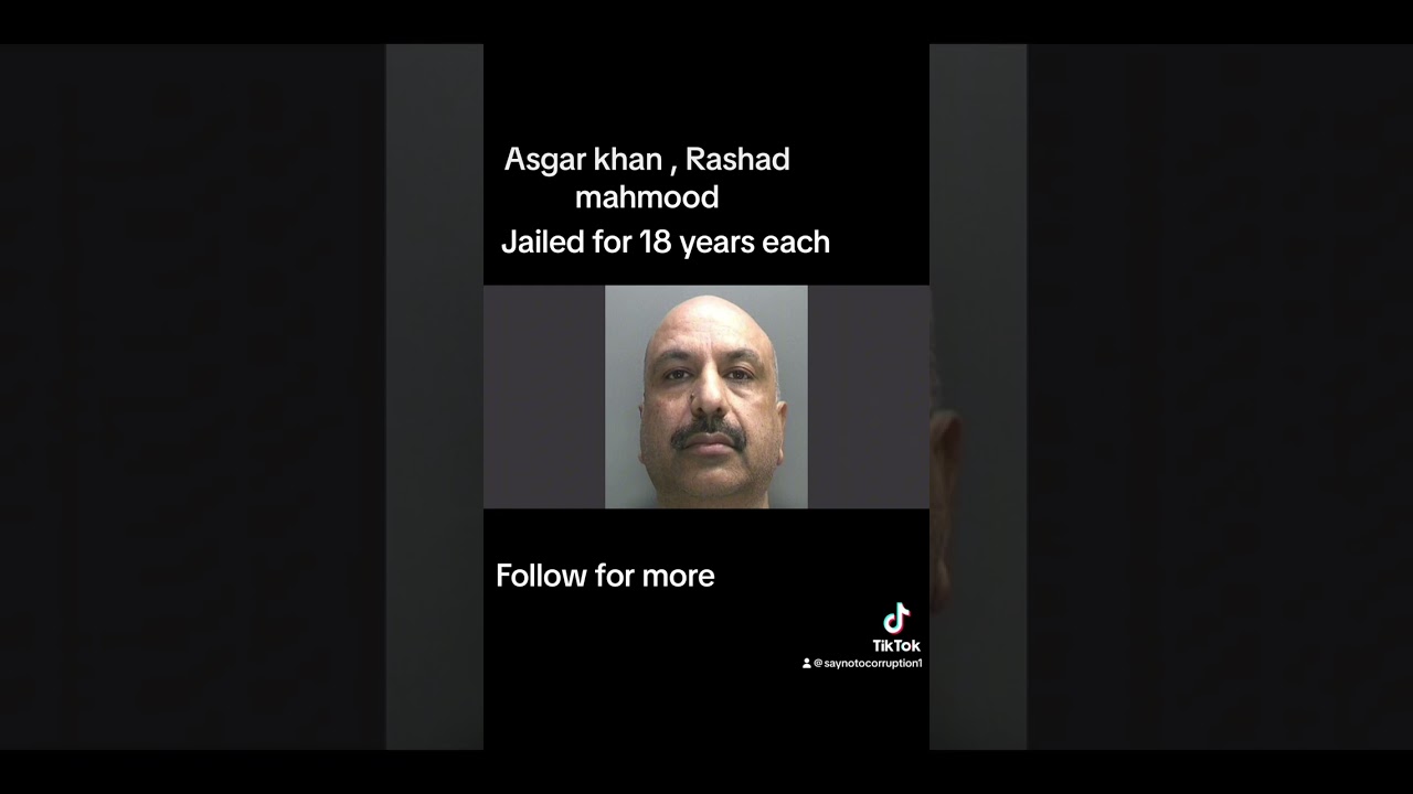 Asghar khan rashad mahmood jailed 18 years