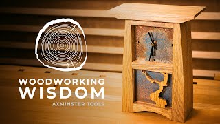 Make a Mission Clock Pt 2 - Woodworking Wisdom