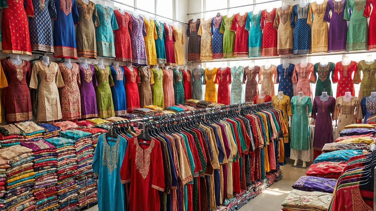 💥 Prateek Garments | Kurti Wholesale Market | Kurti Manufacturers In Kolkata | Kolkata Kurti Market