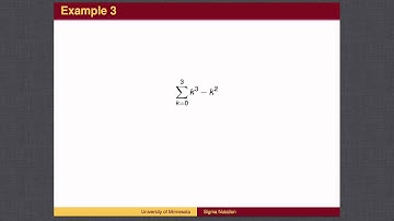 42 - Sigma Notation