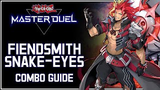 FIENDSMITH SNAKE-EYE : 4 Engine Basic Combo Guide [Yugioh Master Duel]