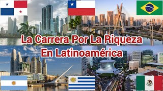 TOP 10: Países Más Ricos de Latinoamérica (Proyecciones FMI 2026 - PIB Per Capita Nominal)