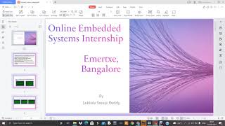Final Presentation Embed intern