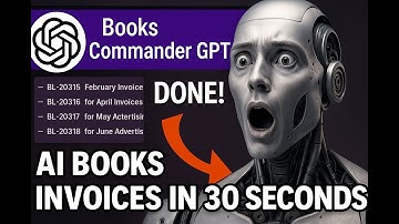 ChatGPT/QBO AI Assisted Invoice Entry with Books Commander GPT