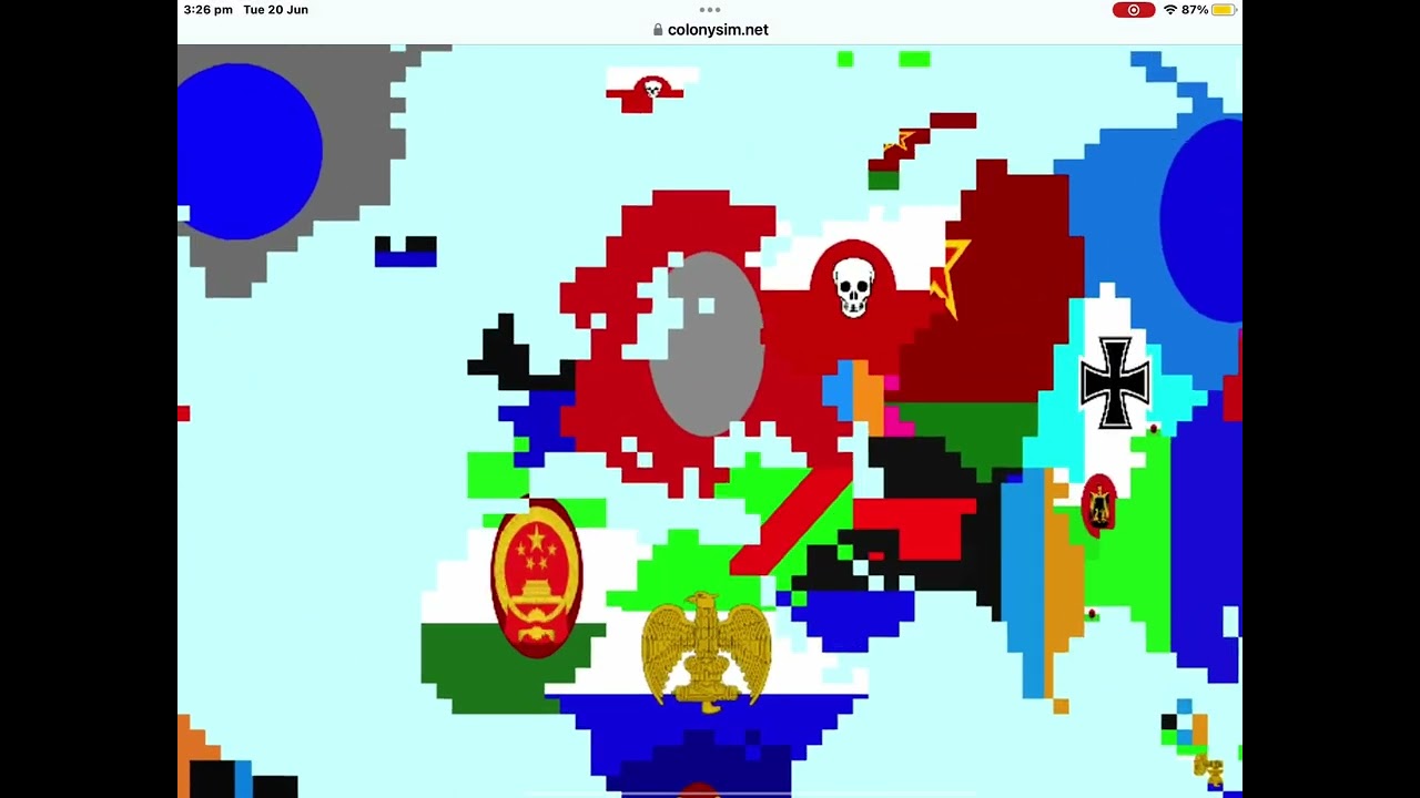 i randomly generated  a game of colonysim.io and this showed up 💀💀💀💀💀💀