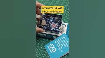 Arduino ka inbuilt animation ♥️🔥 | Arduino Uno R4 Wifi #ytshorts #shorts #arduinowifi #arduinor4wifi