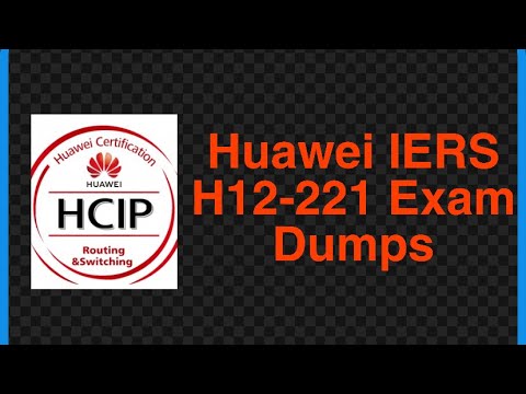 Huawei IERS H12-221